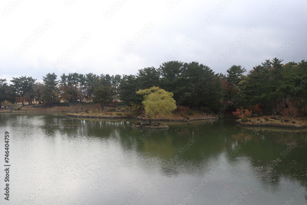 Donggung Palace and Wolji Pond, Gyeongju, Korea Donggung Palace and Wolji Pond, Gyeongju, Korea