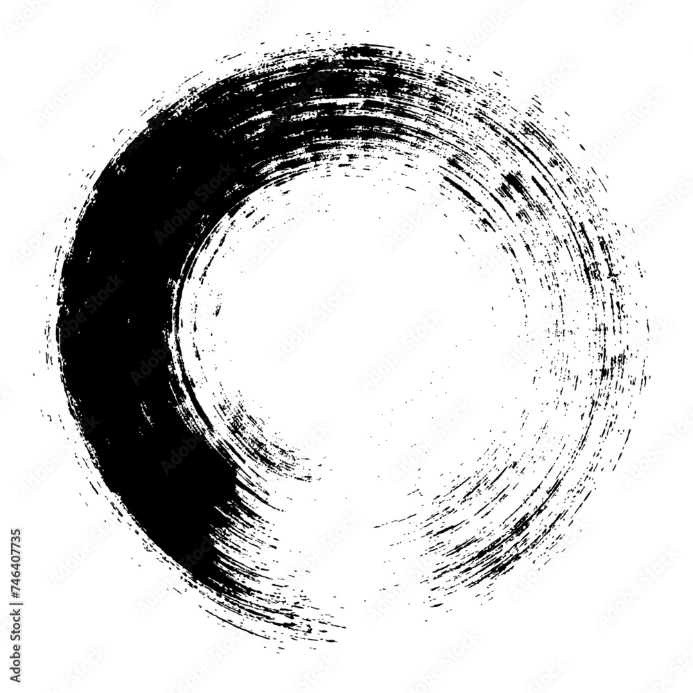 Enso Nr. 2 – Japanese Zen Circle Calligraphy (Circular brush stroke)
Enso Nr. 2 – Japanese Zen Circle Calligraphy (Circular brush stroke)