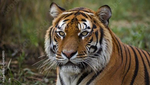 Portrait of a tiger