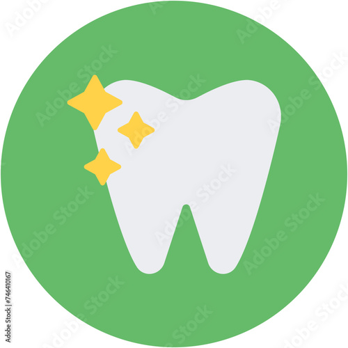 Clean Tooth Icon