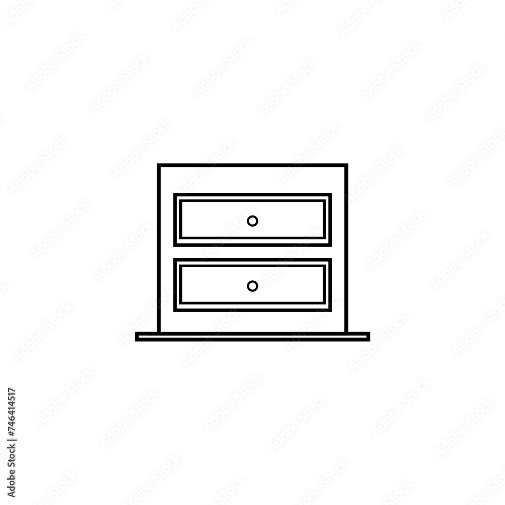 Concept interior furniture design isolated on white background Concept interior furniture design isolated on white background