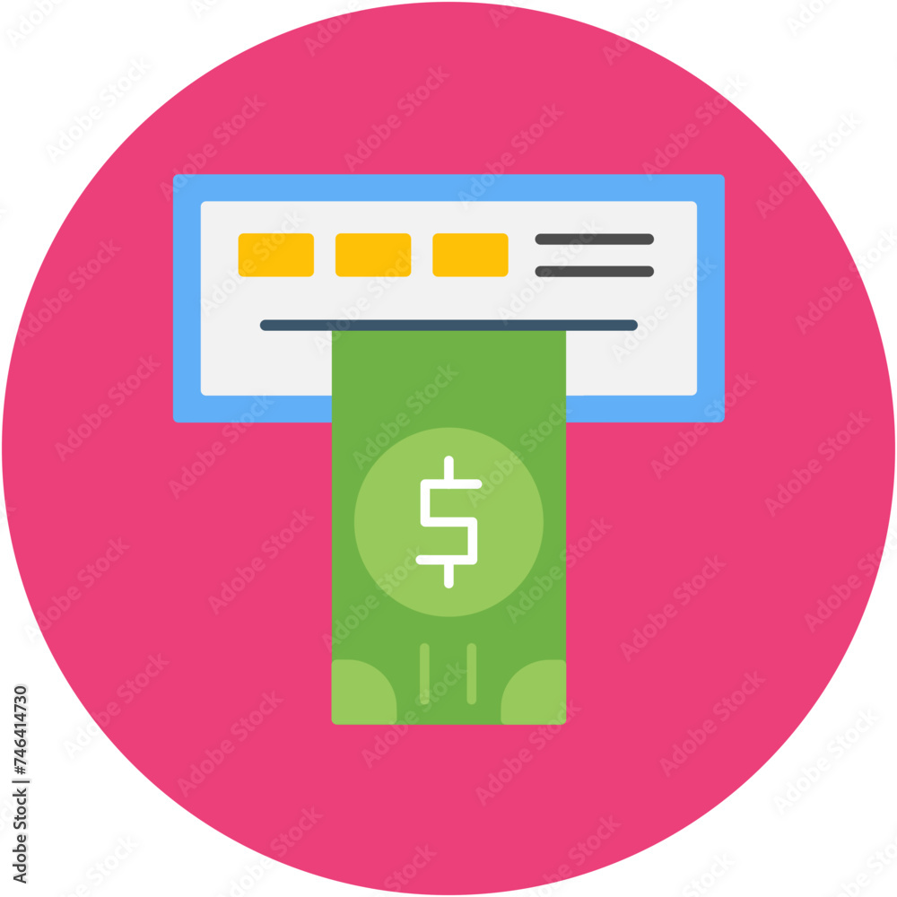 Cash Withdrawal Icon Cash Withdrawal Icon