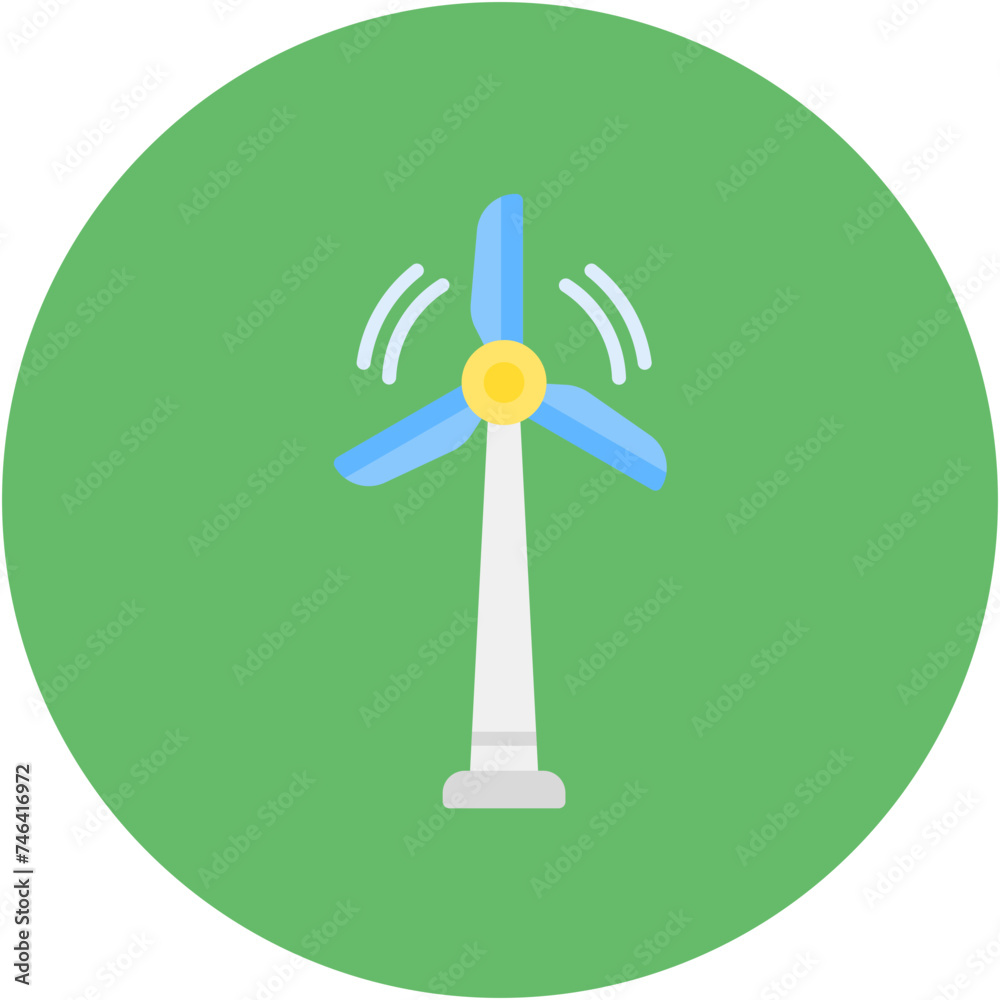 Wind Power Icon