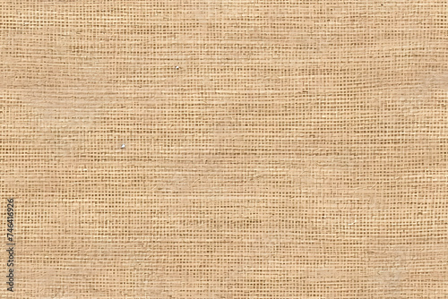Seamless brown rough sack texture. Burlap texture pattern