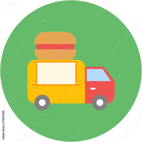 Mobile Bakery Icon