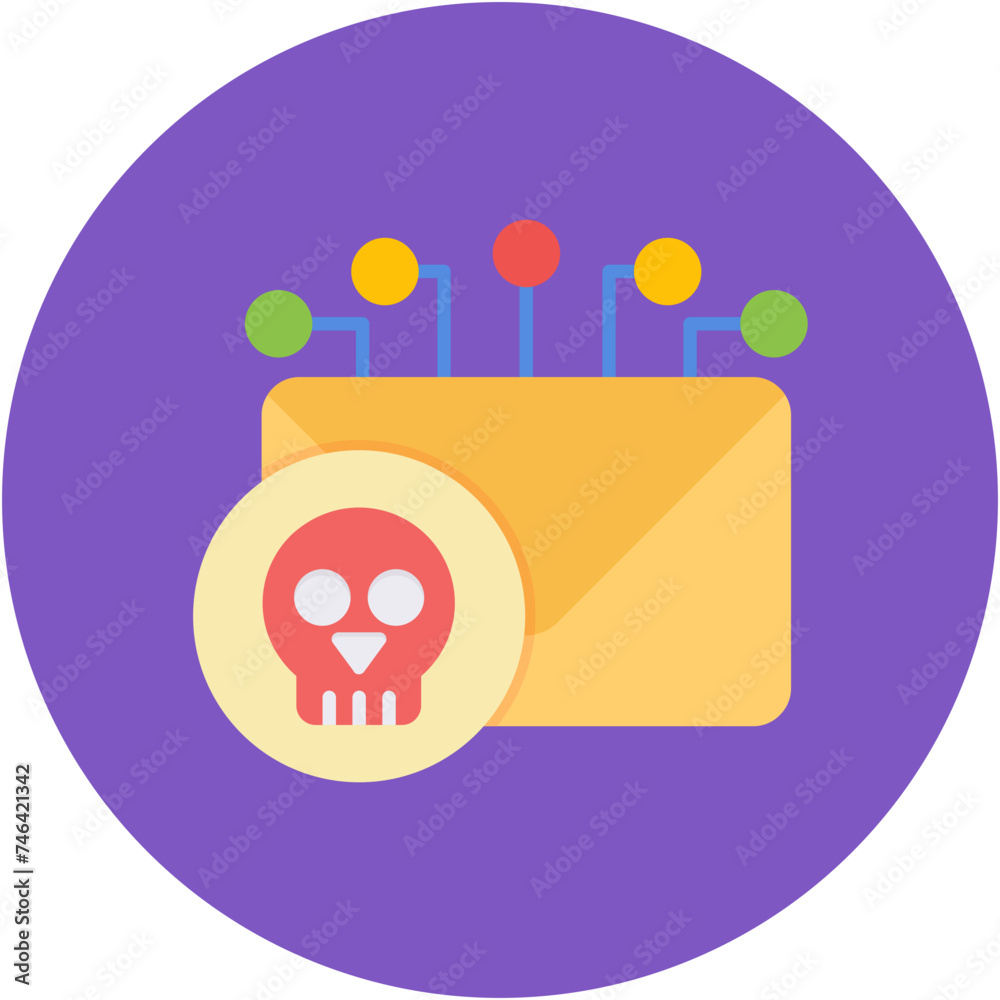 Email Hacked Icon