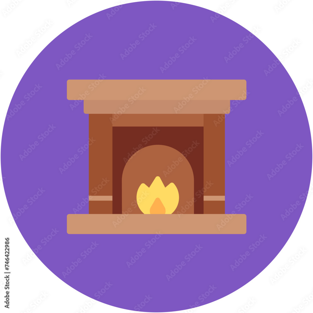 Fireplace Icon Fireplace Icon