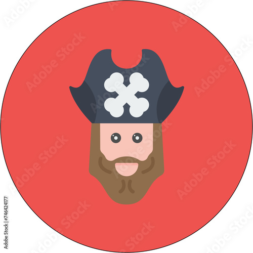 Pirate Beard Icon
