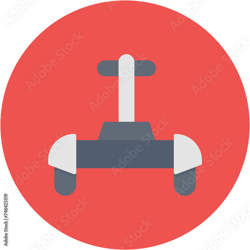 Police Segway Icon