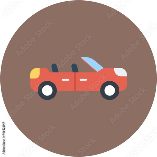 Convertible Car Icon