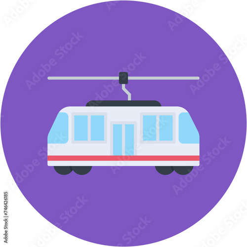 Tramcar Icon