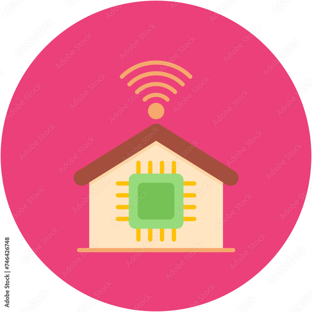 Smart Chip Icon Smart Chip Icon