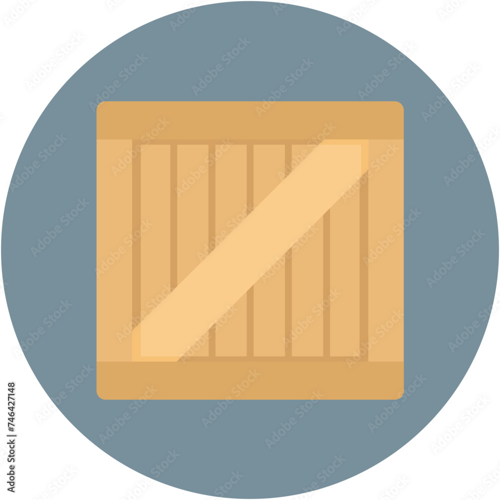 Wooden Box Icon