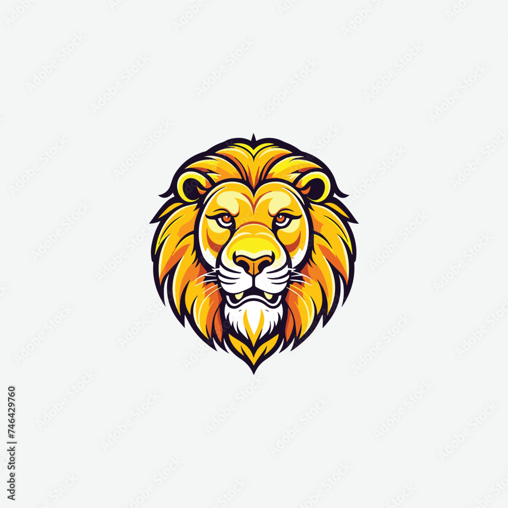 Obraz premium Mascot logo design mascot logo illustration vector