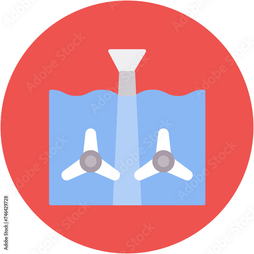 Tidal Power Icon