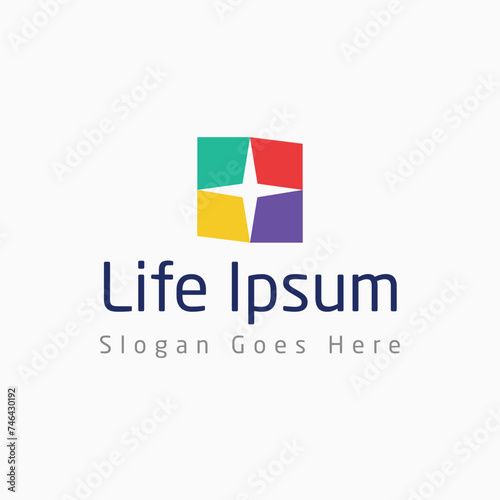 Colourful Business Logo Fresh Idea For life, insurance, finance, organizations, Environment Vector Flat Logos and Icon Design Free Download Colourful Business Logo Fresh Idea For life, insurance, finance, organizations, Environment Vector Flat Logos and Icon Design - GFXLoad