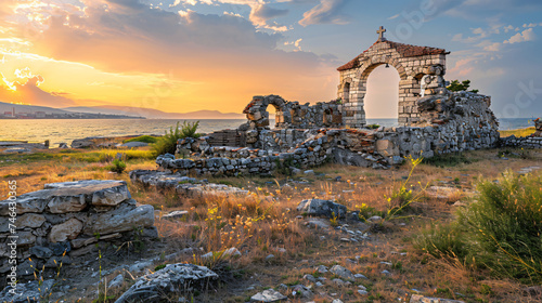 Ruins of Ancient Church of Saint.