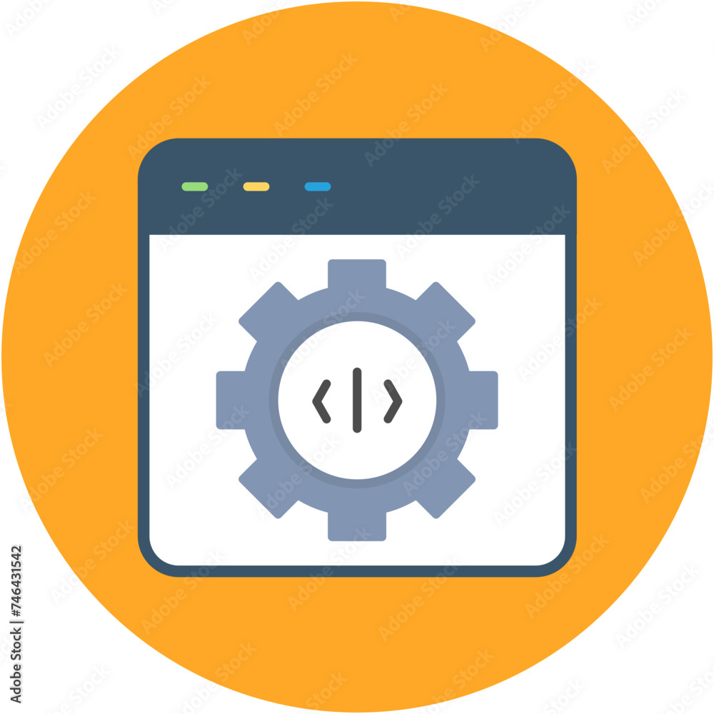 Code Engineering Icon Code Engineering Icon