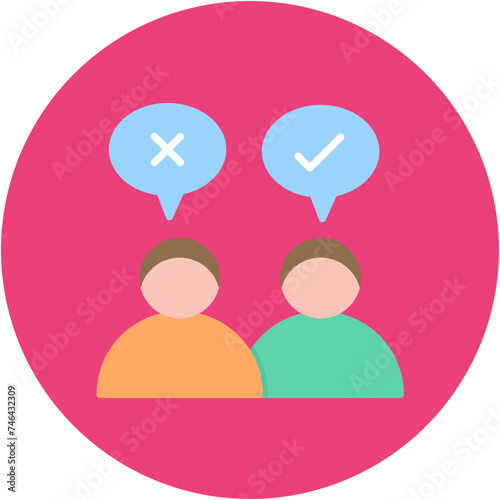 People Disagree Icon