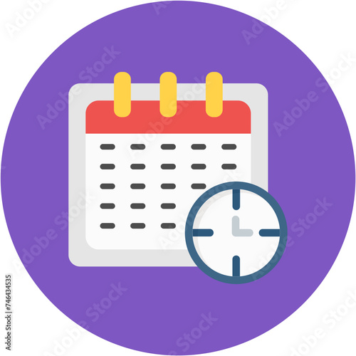 Time Plan Icon