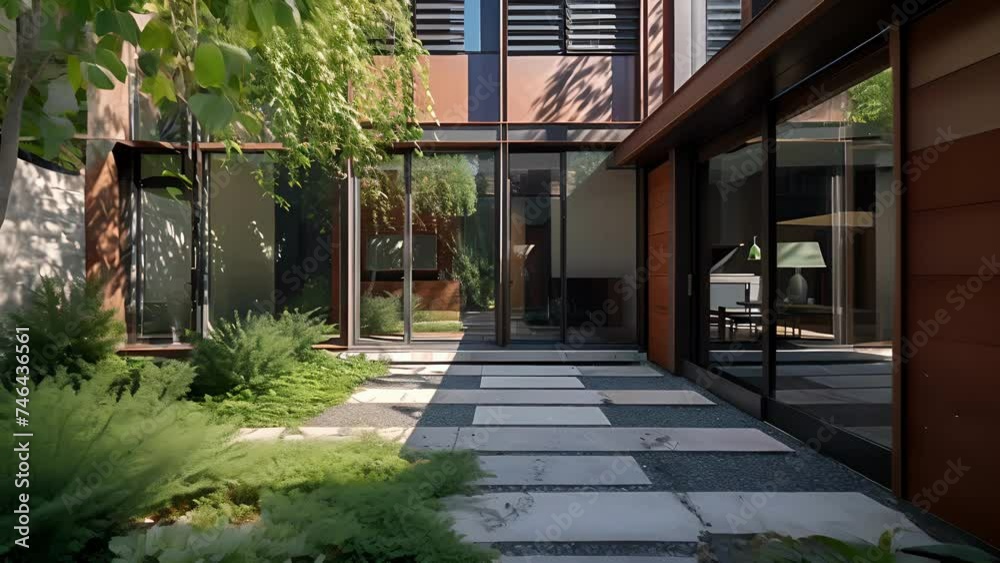 In the heart of the city this private townhouse showcases the Bauhaus style with its emphasis on utility and form. From the steel and gl exterior to the angular interior every In the heart of the city this private townhouse showcases the Bauhaus style with its emphasis on utility and form. From the steel and gl exterior to the angular interior every