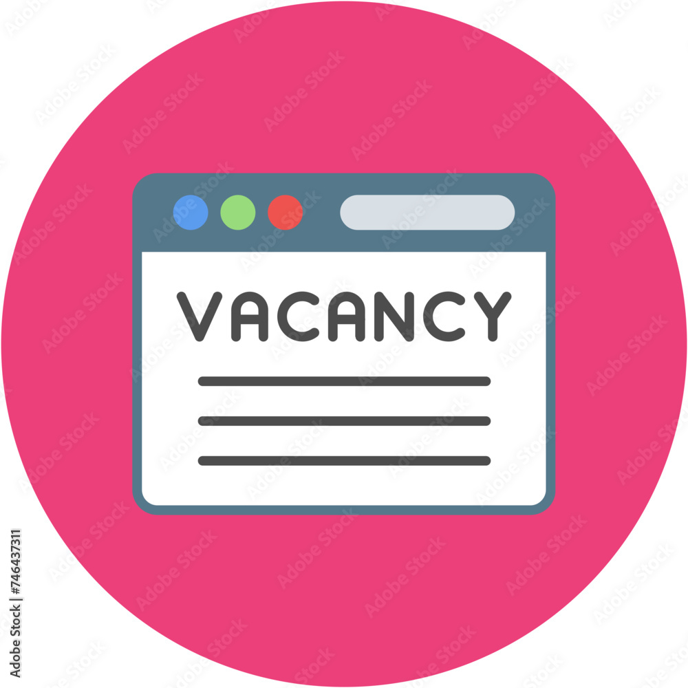 Job Vacancy Icon Job Vacancy Icon
