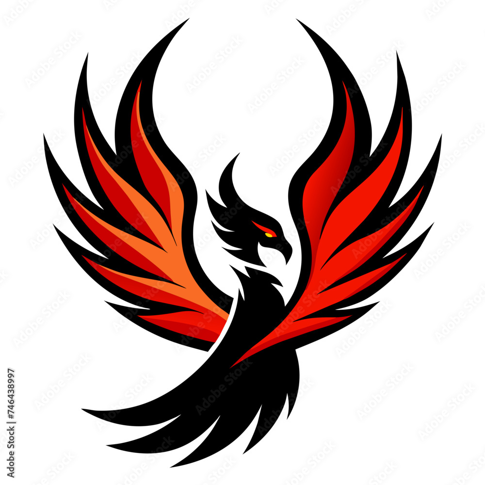 Fototapeta premium Phoenix Vector