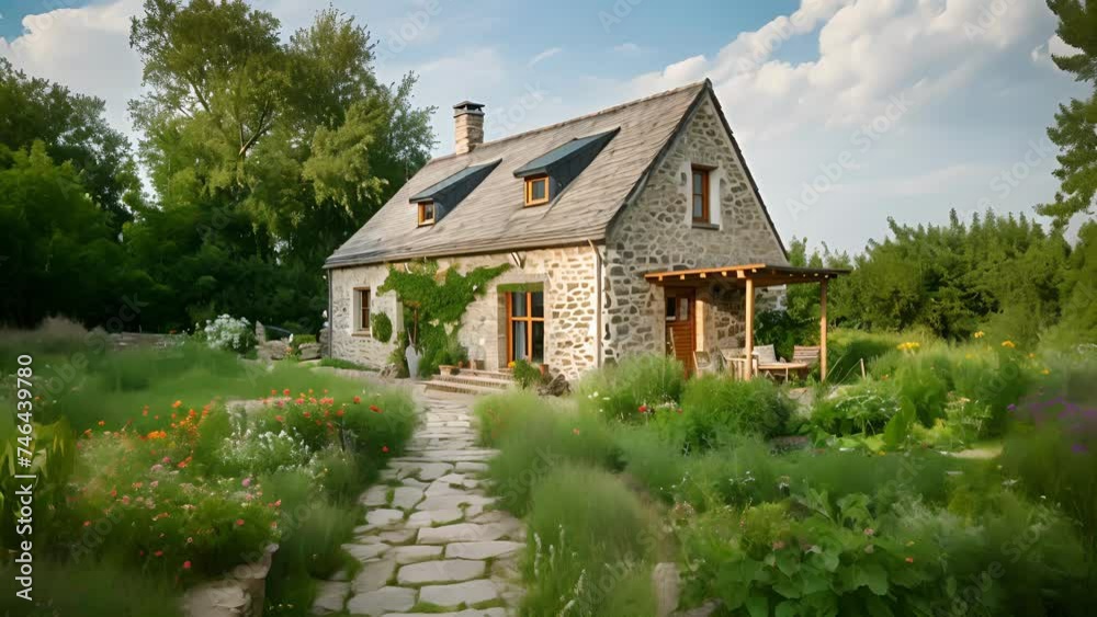 Embrace a healthier and more sustainable lifestyle in this biodynamic farmhouse where the home and the land work together in perfect harmony.