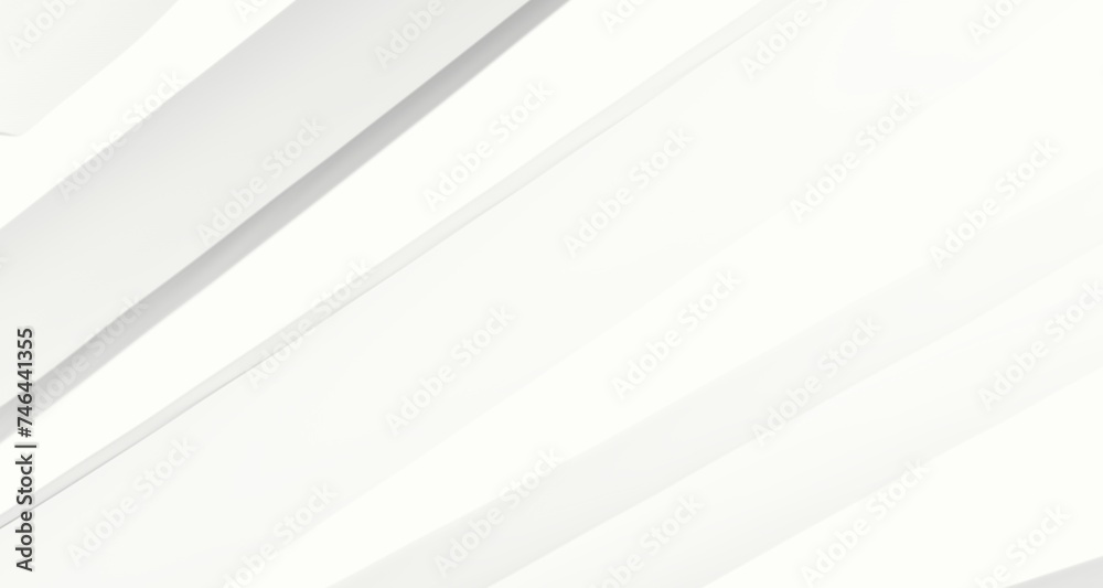 Lines on White Background Abstract