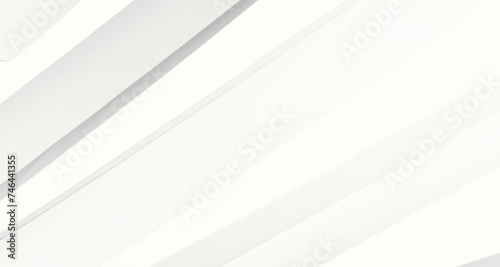 Lines on White Background Abstract