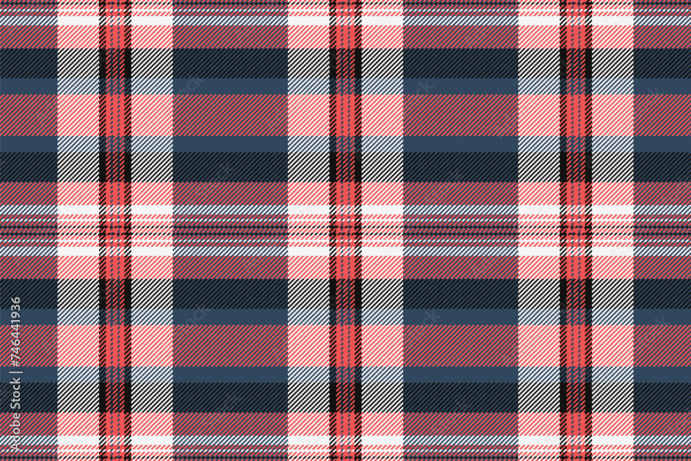 Fabric pattern vector of tartan texture check with a textile background plaid seamless. Fabric pattern vector of tartan texture check with a textile background plaid seamless.