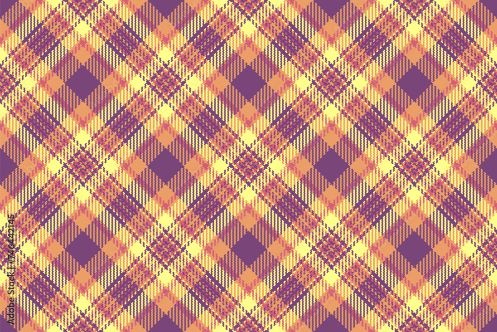 Texture vector tartan of plaid fabric seamless with a background check pattern textile. Texture vector tartan of plaid fabric seamless with a background check pattern textile.
