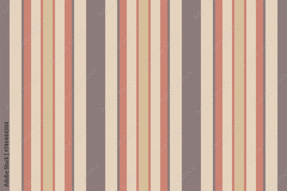 Vertical lines stripe background. Vector stripes pattern seamless fabric texture. Geometric striped line abstract design.
