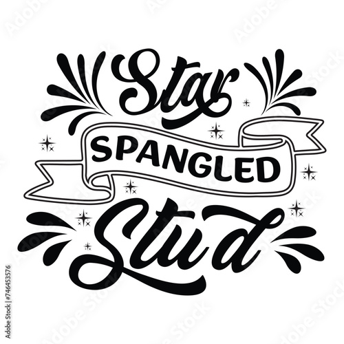 star spangled stud