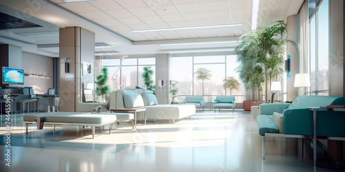 VIP or private lounge area  emphasizing the hospital s commitment to personalized and exclusive patient care.Generative AI