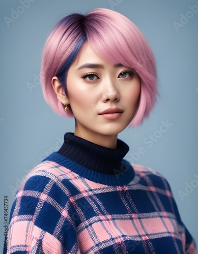 Wallpaper Mural portrait of a girl Torontodigital.ca