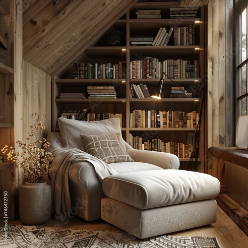 Reading Nook Chair with Storage © Moostape