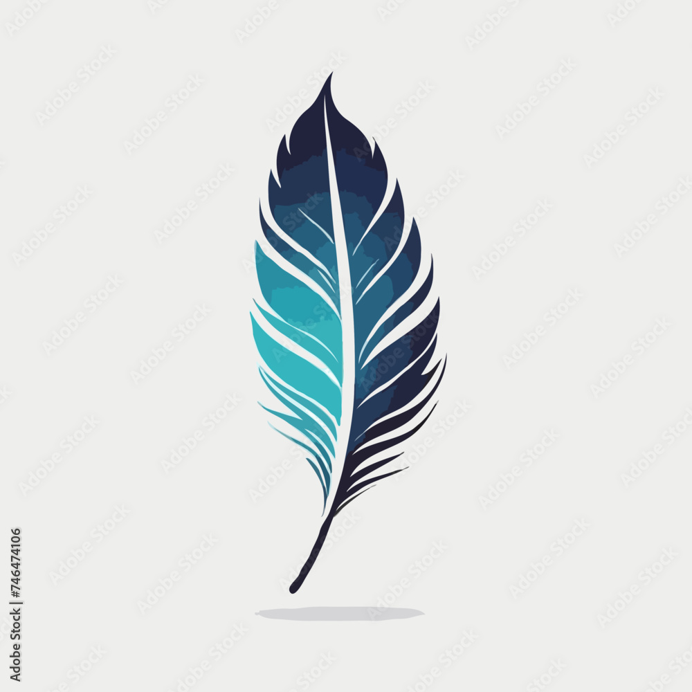 Colorful feather illustration
Colorful feather illustration
