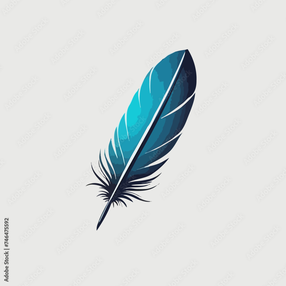 Colorful feather illustration
Colorful feather illustration
