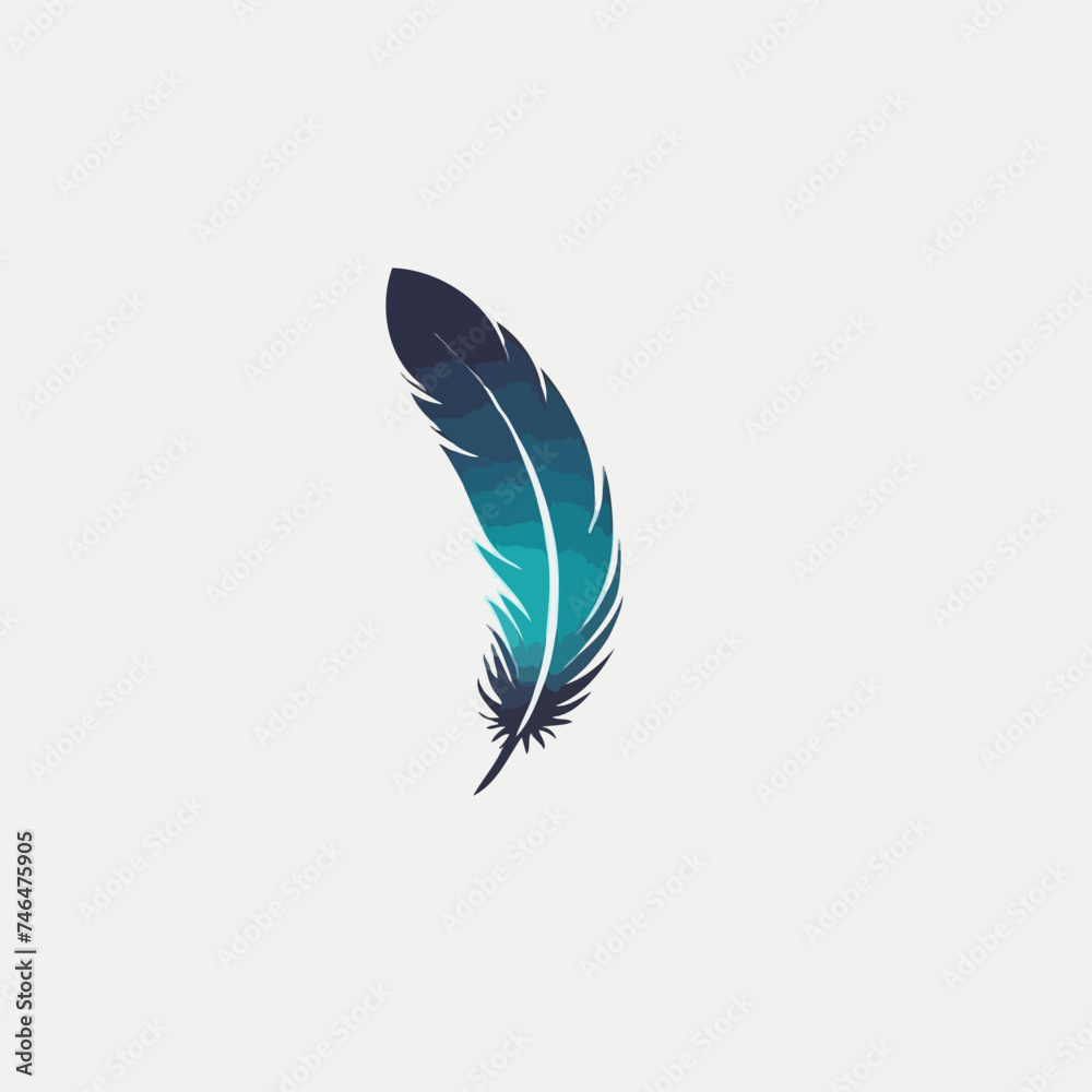 Colorful feather illustration
Colorful feather illustration