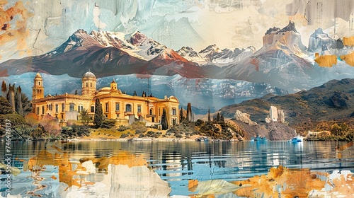 Argentina's Majesty: Splendor and Culture Collage

 photo