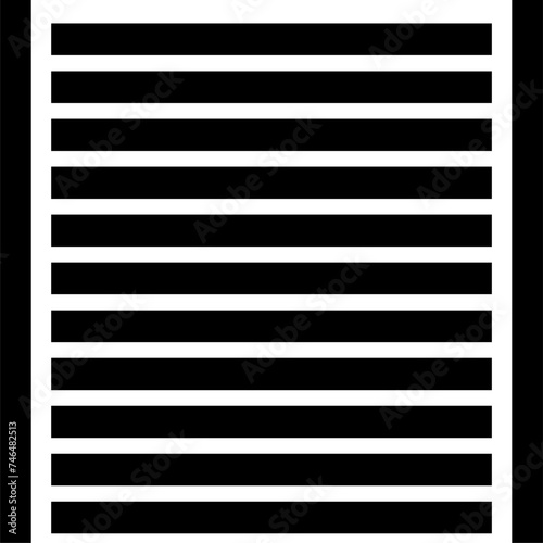 black and white stripes window style vector illustrations