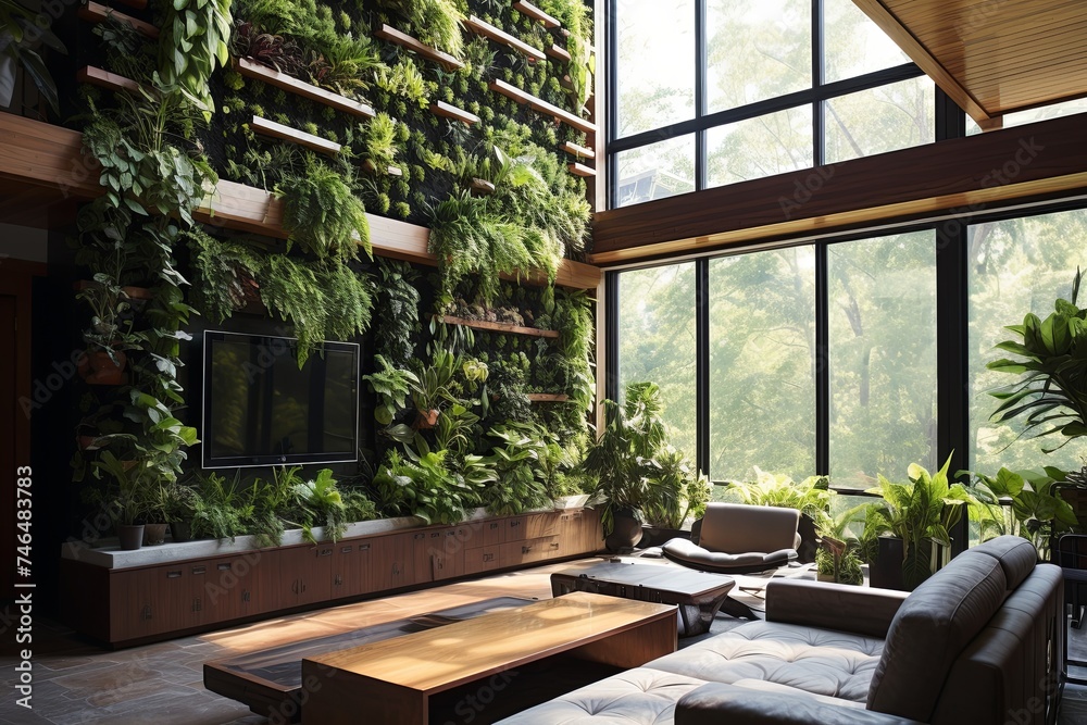 Vertical Oasis: Sustainable Home Ideas with Living Walls and Vertical Gardens