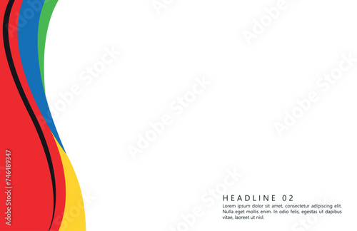 Abstract multicolored background. Vector graphics for design.