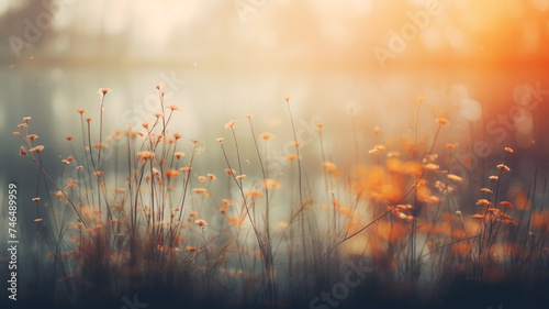 abstract blurred nature background