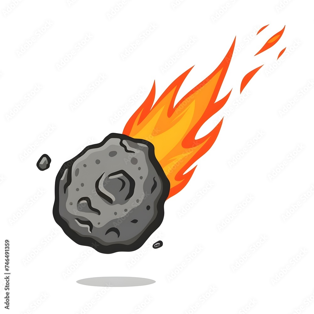 Apophis asteroid, Falling Asteroid, meteor, shooting star Apophis asteroid, Falling Asteroid, meteor, shooting star