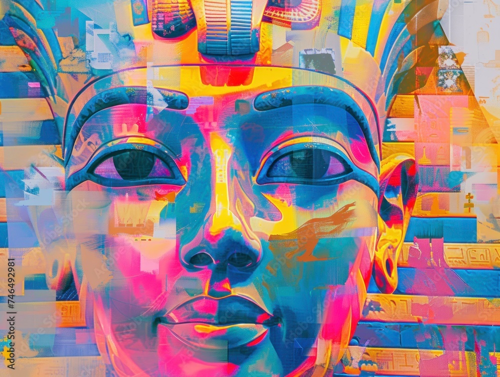 Machine learning and biotech light up Ancient Egypt in bright pastels enchantment shields against extortion-hq-width-4800px