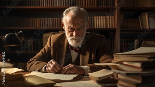 Dedicated psychoanalytic researcher analyzes Freud's psychosexual stages