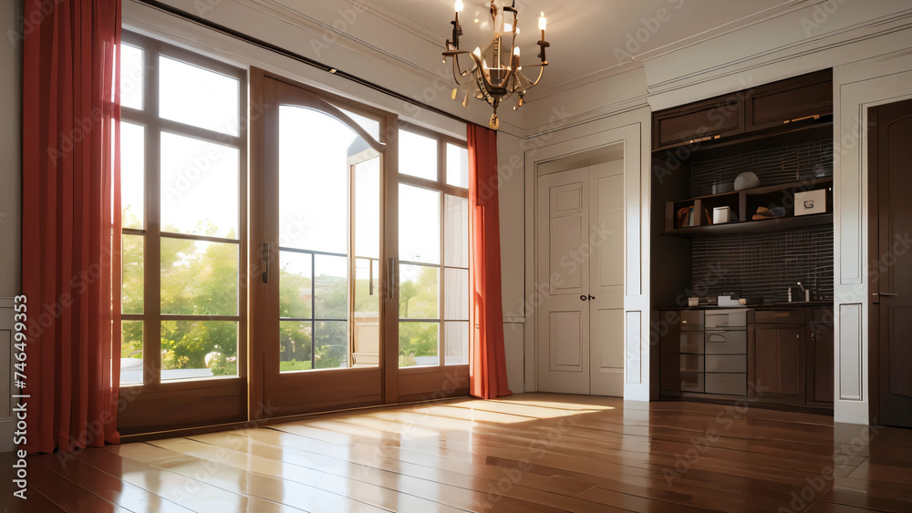Fototapeta premium room with a window