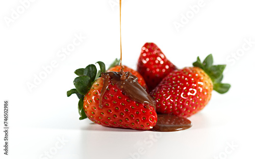 erdbeer, obst, frisch, vitamin, gesundheit